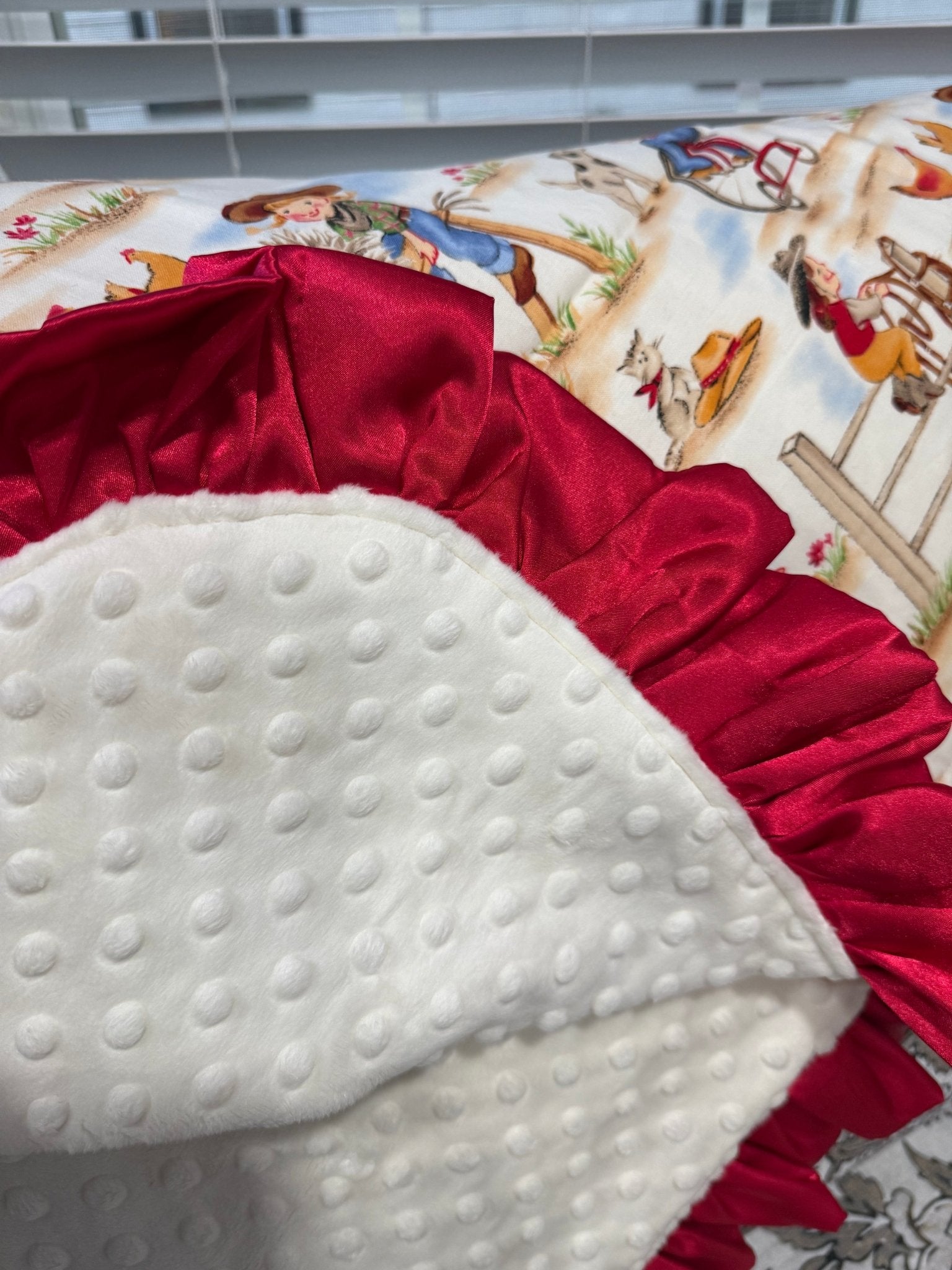 Handmade Western Baby Blanket Sets - Texas Front Porch