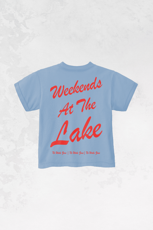 * KIDS * Weekends at the Lake Oversized Kids T-Shirt - Texas Front Porch