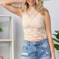 Lace Sleeveless See Through Top - Texas Front Porch