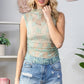 Lace Sleeveless See Through Top - Texas Front Porch