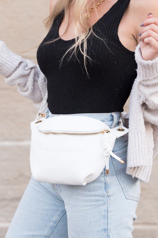 Luxe Convertible Sling Belt Bum Bag - Texas Front Porch