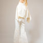 Mid Rise Lace Tiered Flare Denim Jeans - Texas Front Porch