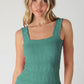NIKIBIKI Lace Textured Square Square Top - Texas Front Porch