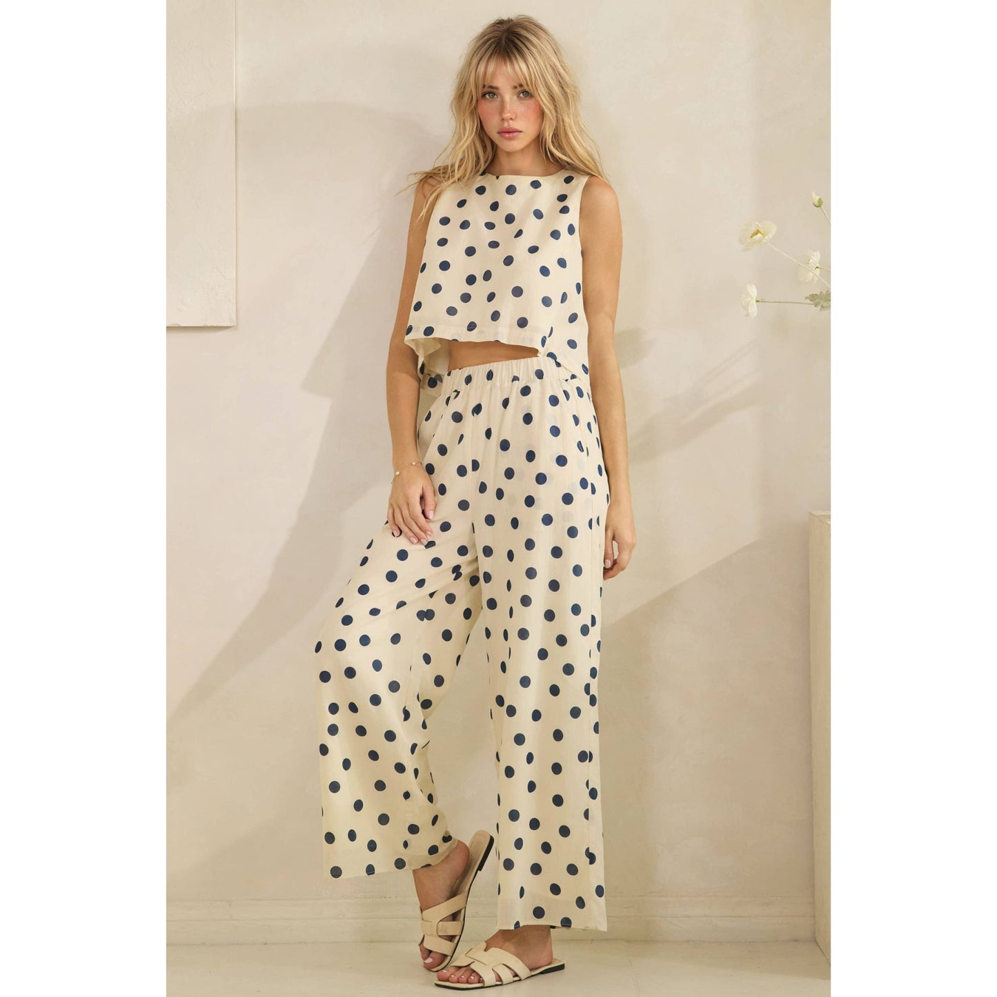 Ocean Breeze Polka Dot Set - Texas Front Porch