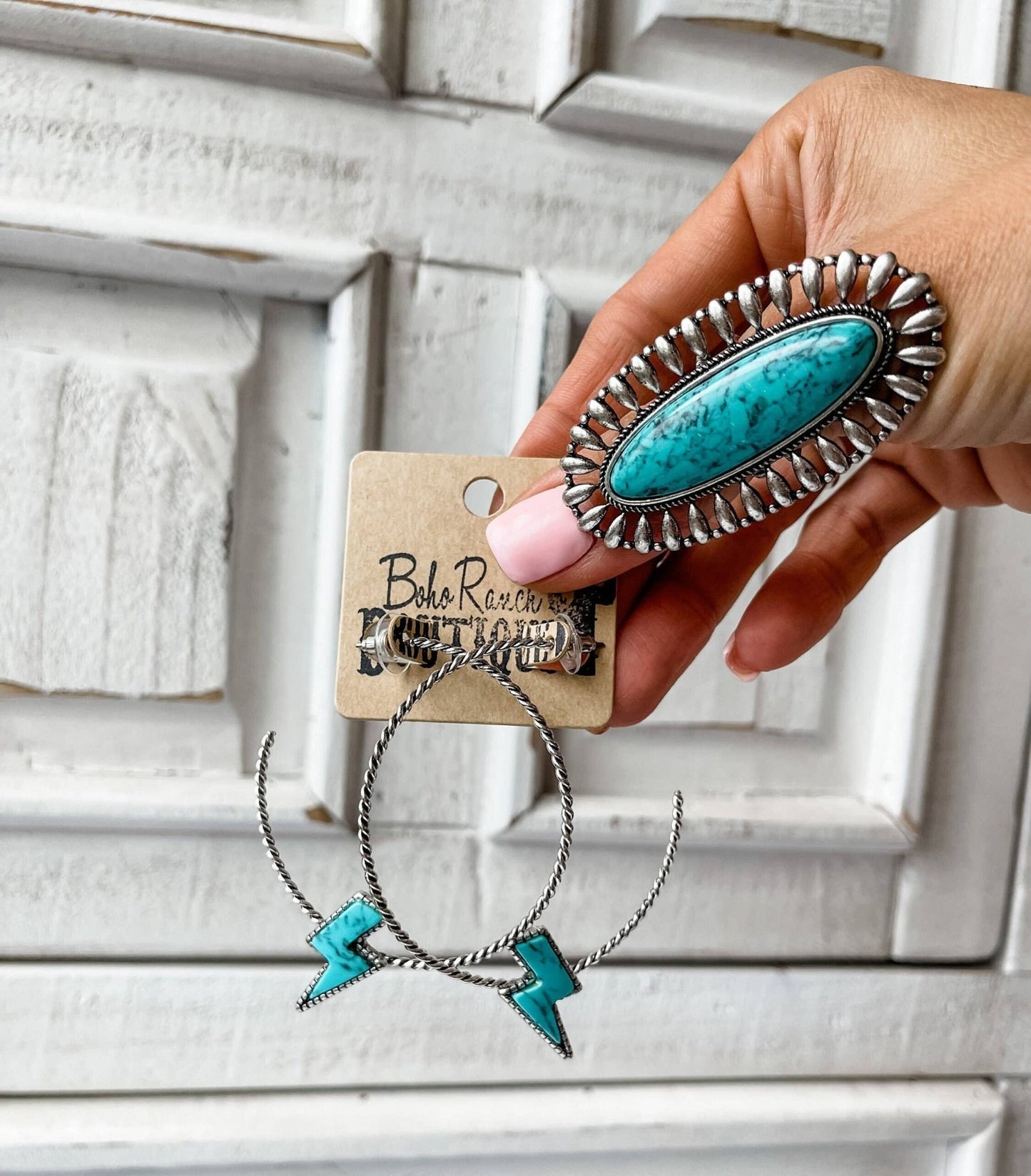 Oversized Oval Ring - Texas Front Porch