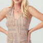 Paisley Scoop Neck Halter Top - Texas Front Porch