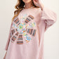 Patchwork Mineral Washed Cotton Slub Knit Top - Texas Front Porch