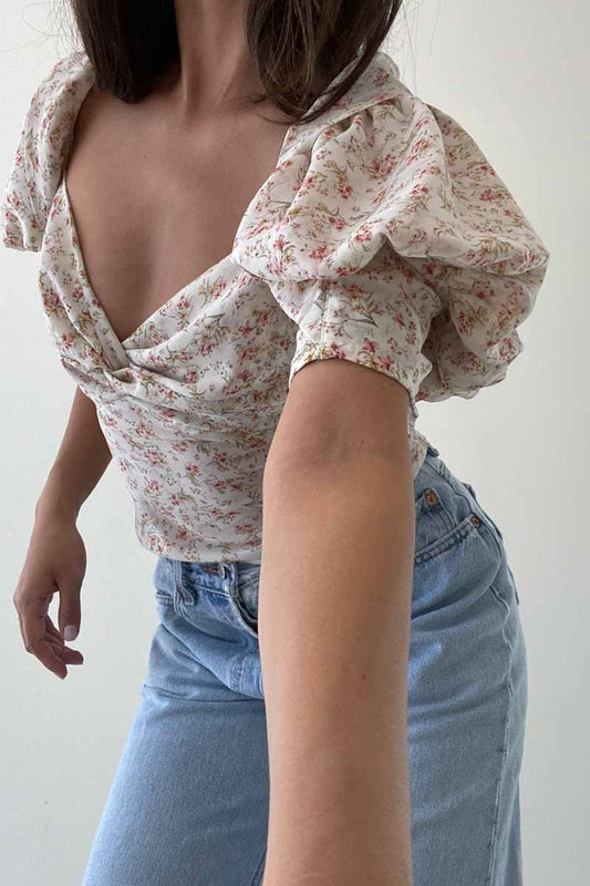 Puff Sleeve Top - Texas Front Porch