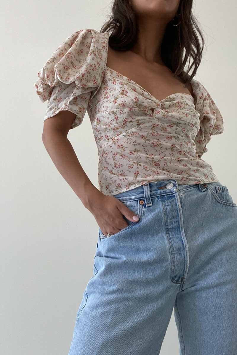 Puff Sleeve Top - Texas Front Porch
