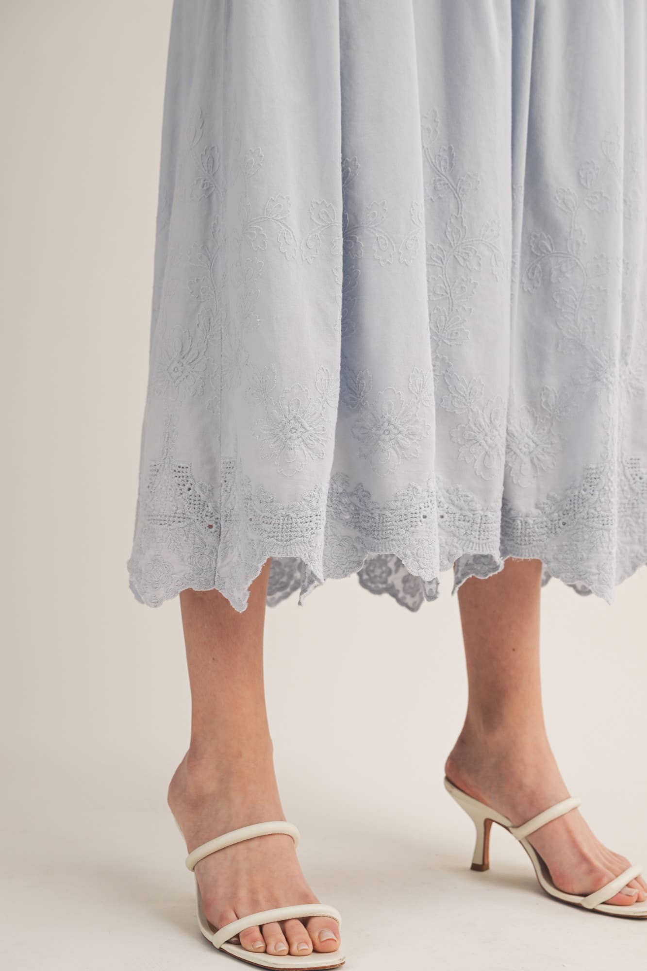 Skirt With Embroidery Detail - Texas Front Porch