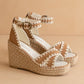 The Essie Espadrille Slide with Embroidered Straps - Texas Front Porch