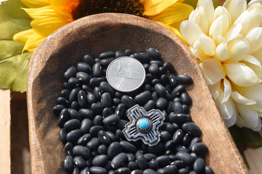 Theresa Kingman Turquoise Statement Ring - Texas Front Porch