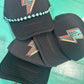 Turquoise Bolt Foam Trucker | Western Cap | Rodeo Hat | - Texas Front Porch