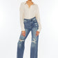 Ultra High Rise 90'S Wide Leg Flare - Texas Front Porch