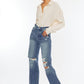 Ultra High Rise 90'S Wide Leg Flare - Texas Front Porch