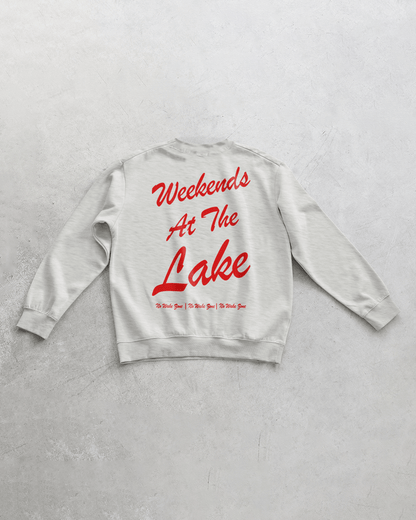 Weekends at the Lake, Summer Oversized 90's Sweatshirt - Texas Front Porch