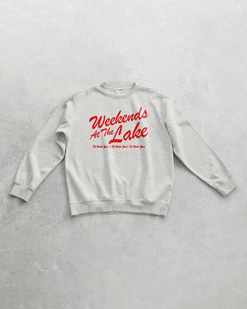 Weekends at the Lake, Summer Oversized 90's Sweatshirt - Texas Front Porch