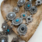 Western Concho Chain Belt – Vintage Silver Style - Texas Front Porch