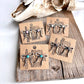 Western Coquette Bow Stone Stud Earrings - Texas Front Porch