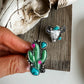 Western Pendant Adjustable Ring - CACTUS in STOCK - Texas Front Porch