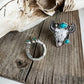 Western Pendant Adjustable Ring - Cactus | Steer  - Texas Front Porch