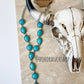 Western Y Necklace Semi Stone Necklace - Texas Front Porch
