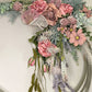Dusty Pink Thistle Lariat Wreath - Texas Front Porch
