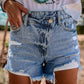 High Rise Denim Shorts - Texas Front Porch
