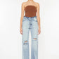 Ultra High Rise 90's Flare Jeans - Texas Front Porch