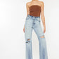 Ultra High Rise 90's Flare Jeans - Texas Front Porch