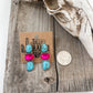 Western Glass Stone Post Earrings - Texas Front Porch